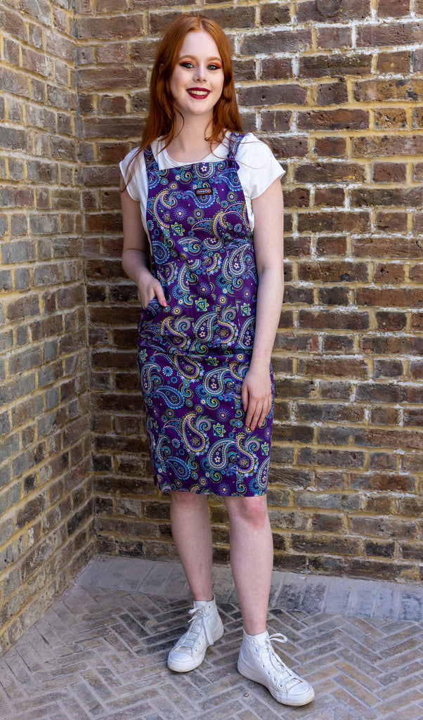 Pinafore Dress with Pockets - Vintage Inspired Linen Dresses – Heart's  Desire Clothing